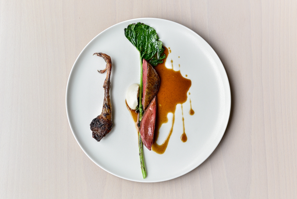 발효 고추장 소스를 활용한 스쿼브(Squab, 어린 비둘기) 요리