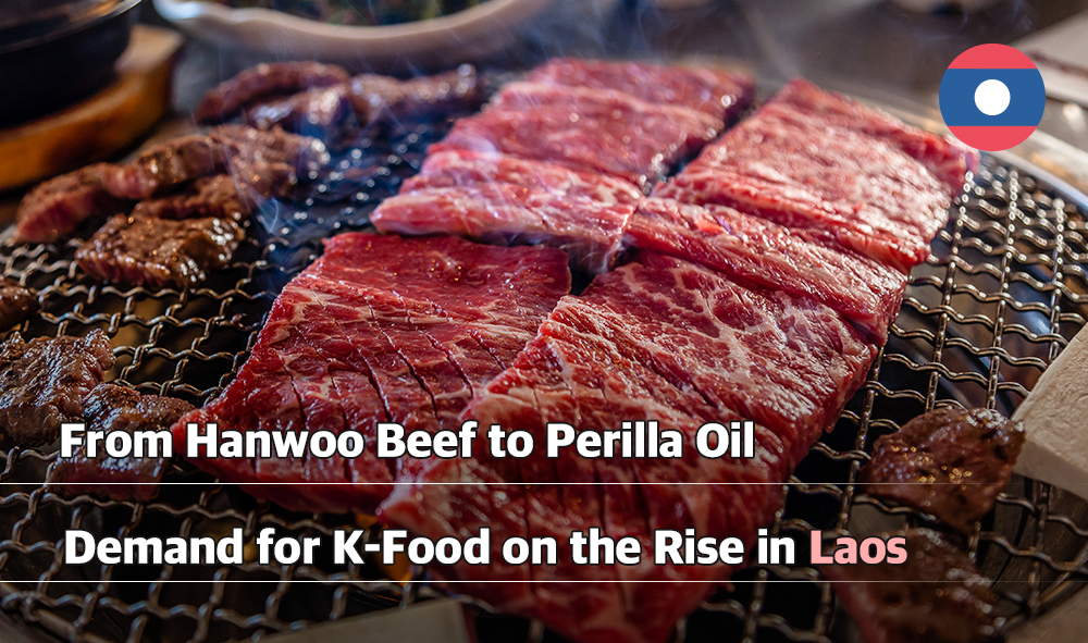 From Hanwoo Beef to Perilla Oil Demand for K-Food on the Rise in Laos