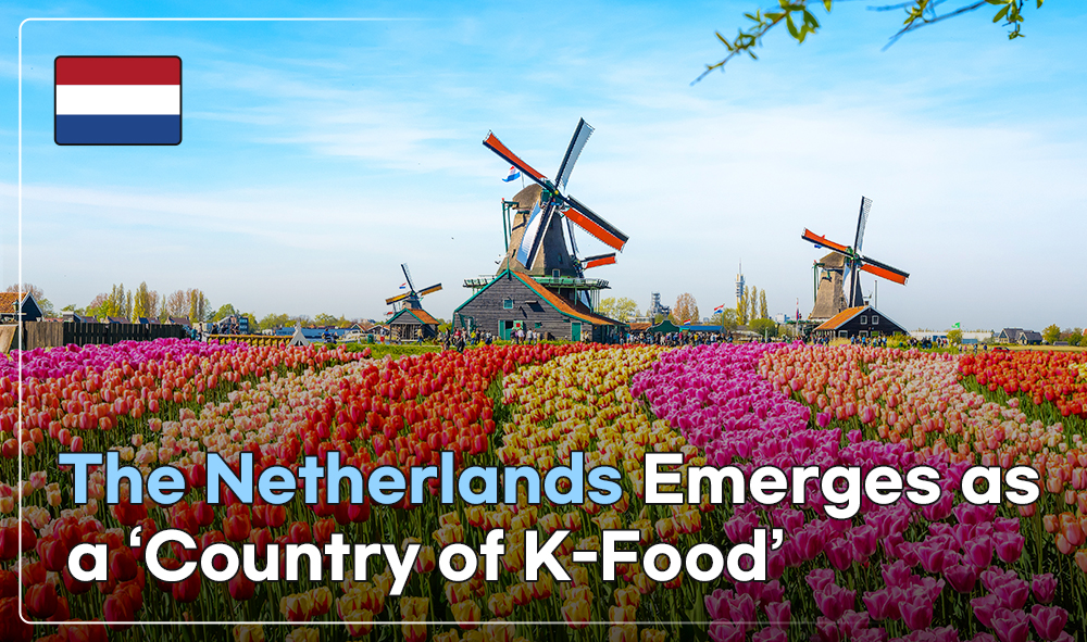 The Netherlands Emerges as a 'Country of K-Food'