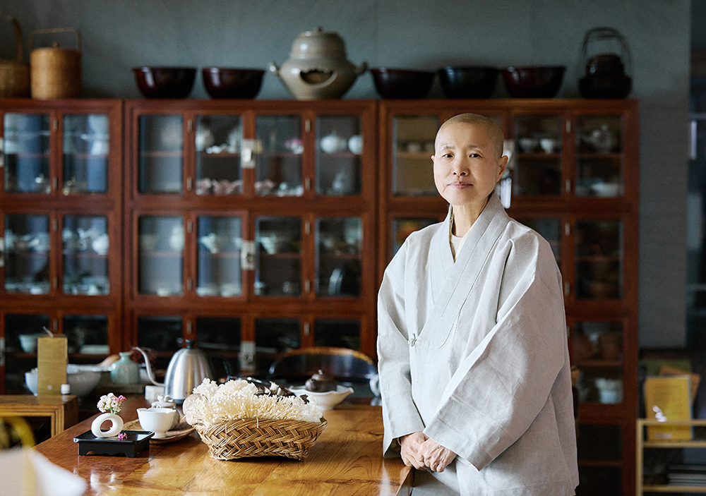 Monk Seonjae’s smile