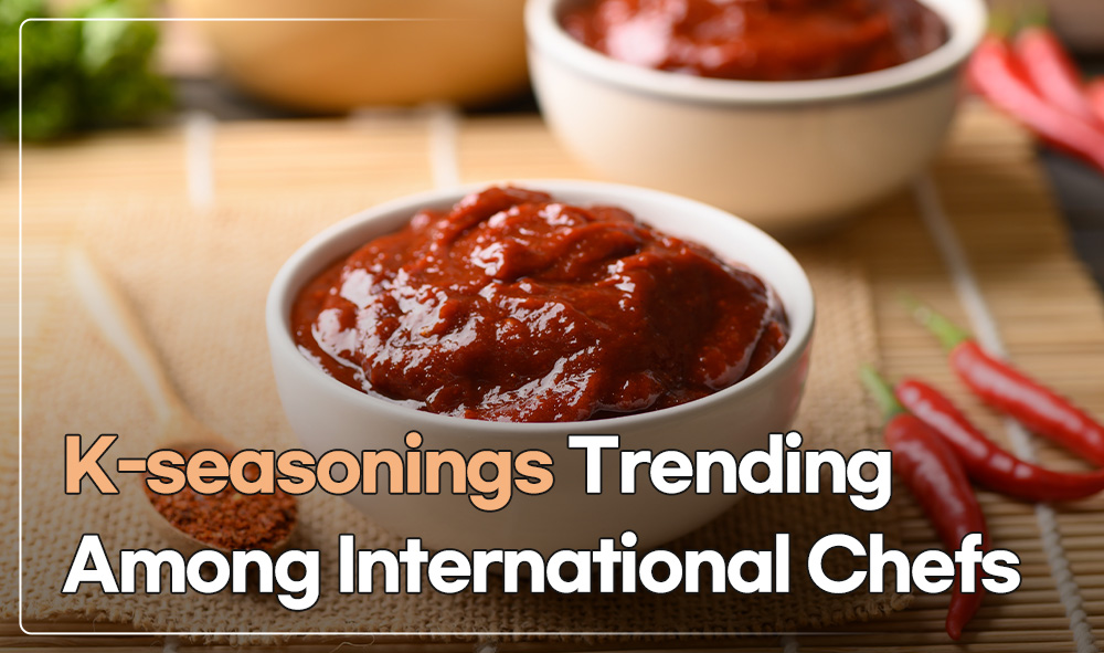K-seasonings Trending Among International Chefs