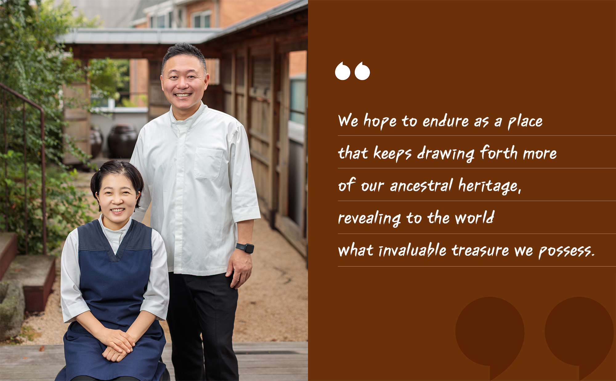 “We hope to endure as a place that keeps drawing forth more of our ancestral heritage, revealing to the world what invaluable treasure we possess.