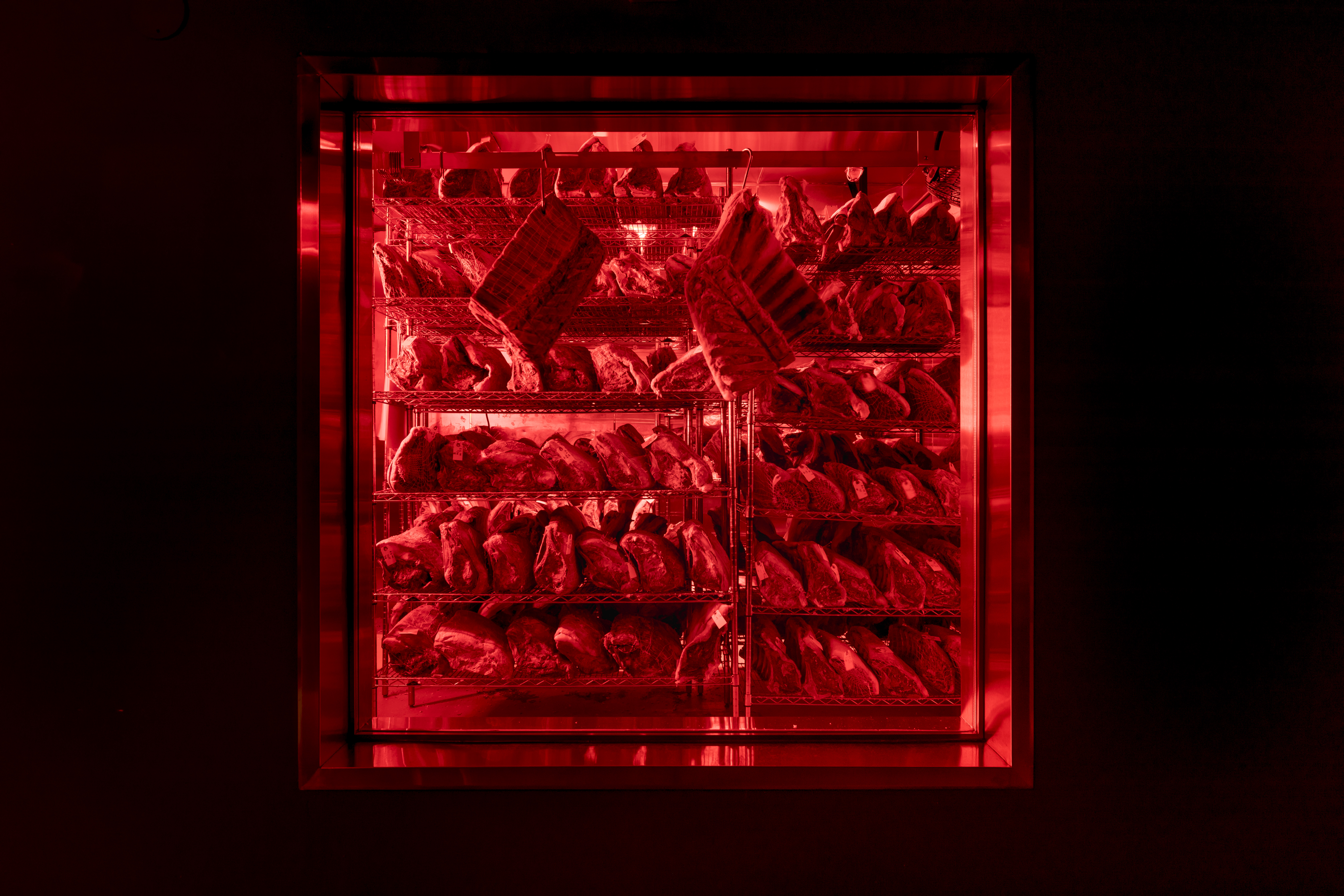 photos of meat aging